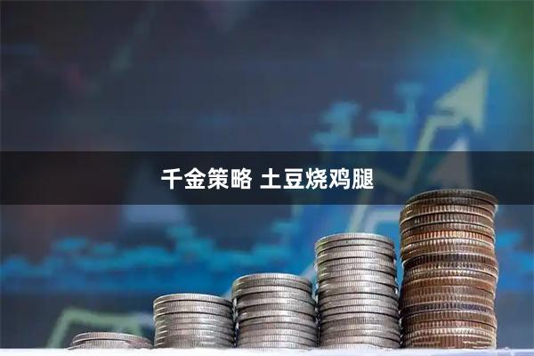 千金策略 土豆烧鸡腿